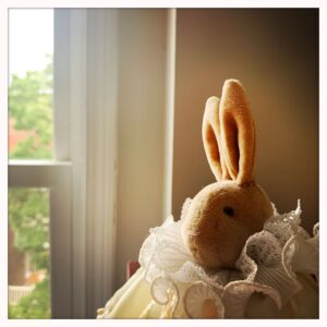 Vintage Bunny Home Decor